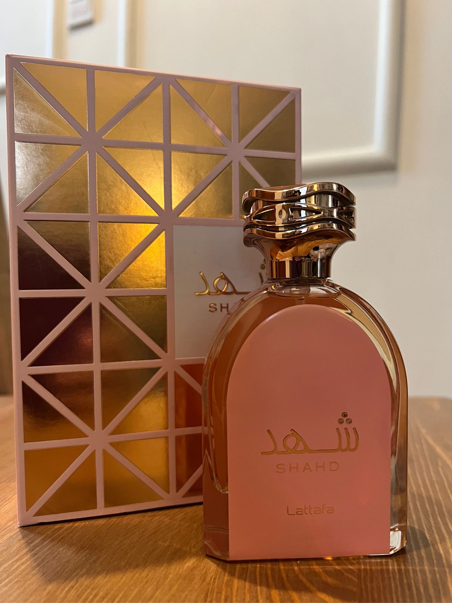 Lattafa Perfumes Shahd for Unisex Eau de Parfum Spray, 3.4 Ounce