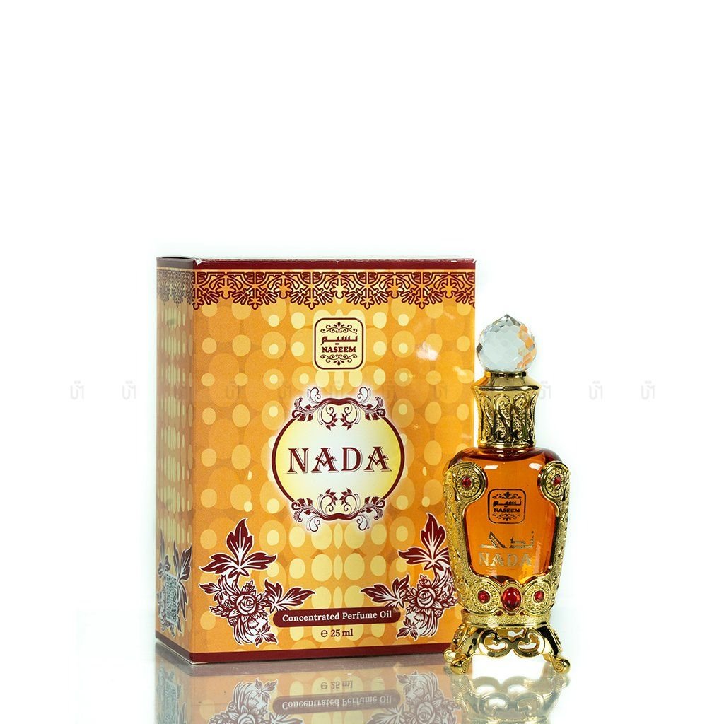 Naseem Nada Concentrated Perfume Oil - Arabian Perfume for Women Alcohol Free & Long Lasting Gourmand Fruity & Vanilla Perfume 0.85 Fl Oz