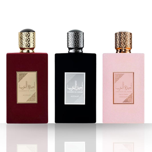 Ameerat Al Arab Prive Rose,Ameer Al Arab & Ameerat Al Arab EDP 100ML (COLLECTION)