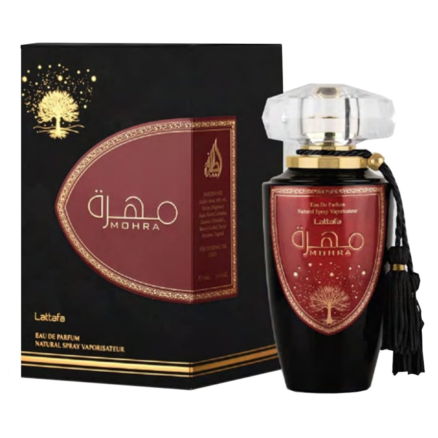 Lattafa Mohra Perfume - 100ml | Extra Long-Lasting Luxury Eau de Parfum | All-Day Fragrance for Men & Women