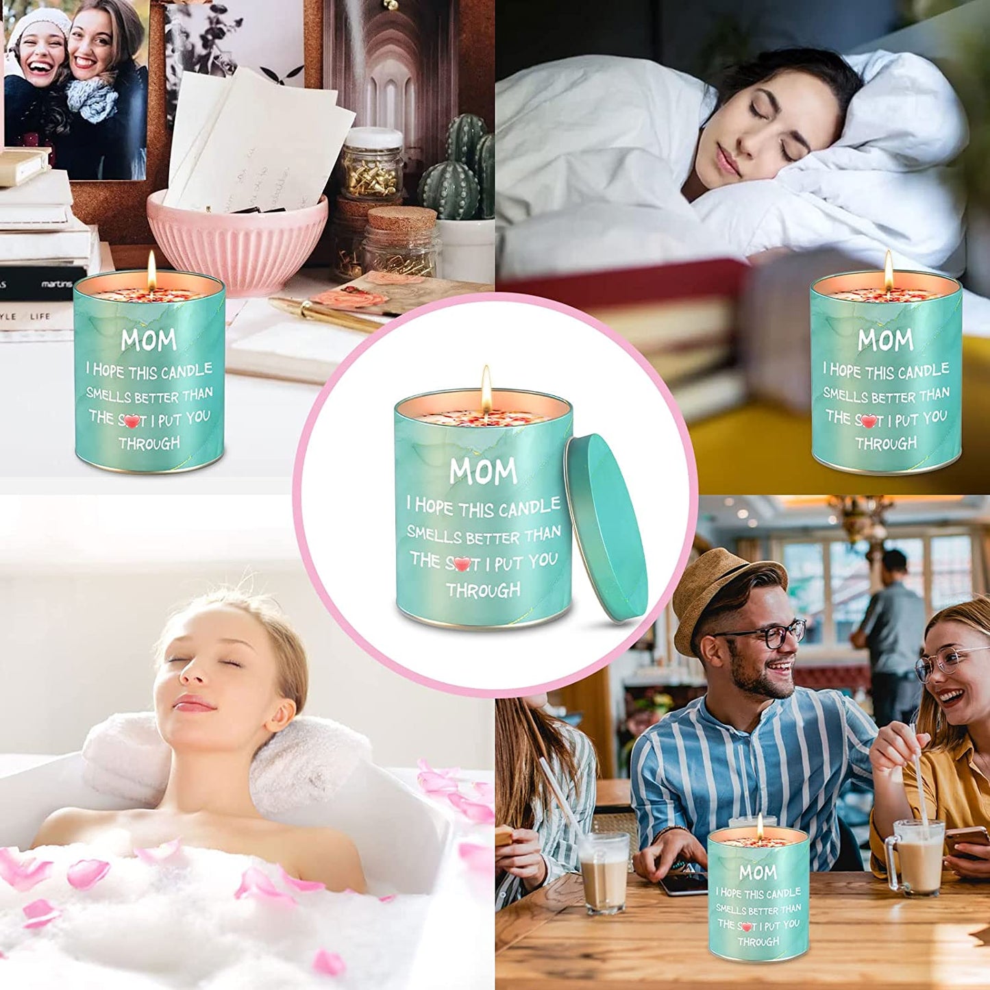 Gifts for Mom, Mothers Day Gifts for Mom, Mom Gifts from Daughter Son, Funny Christmas Birthday Gifts for Mom, Great Mother Gifts Ideas, Scented Candles