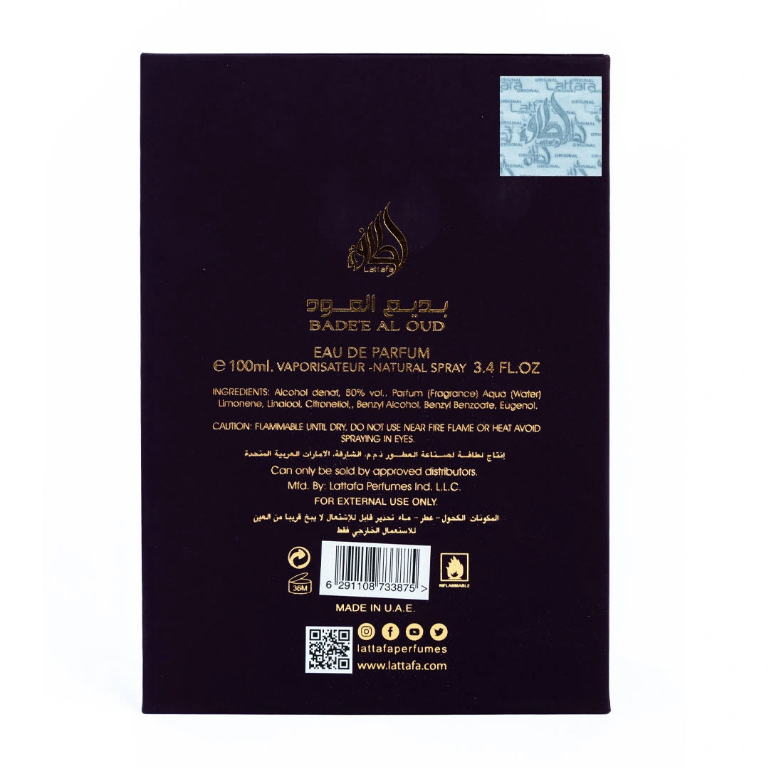 Lattafa Badee Al Oud Amethyst - Eau de Parfum (Unisex)