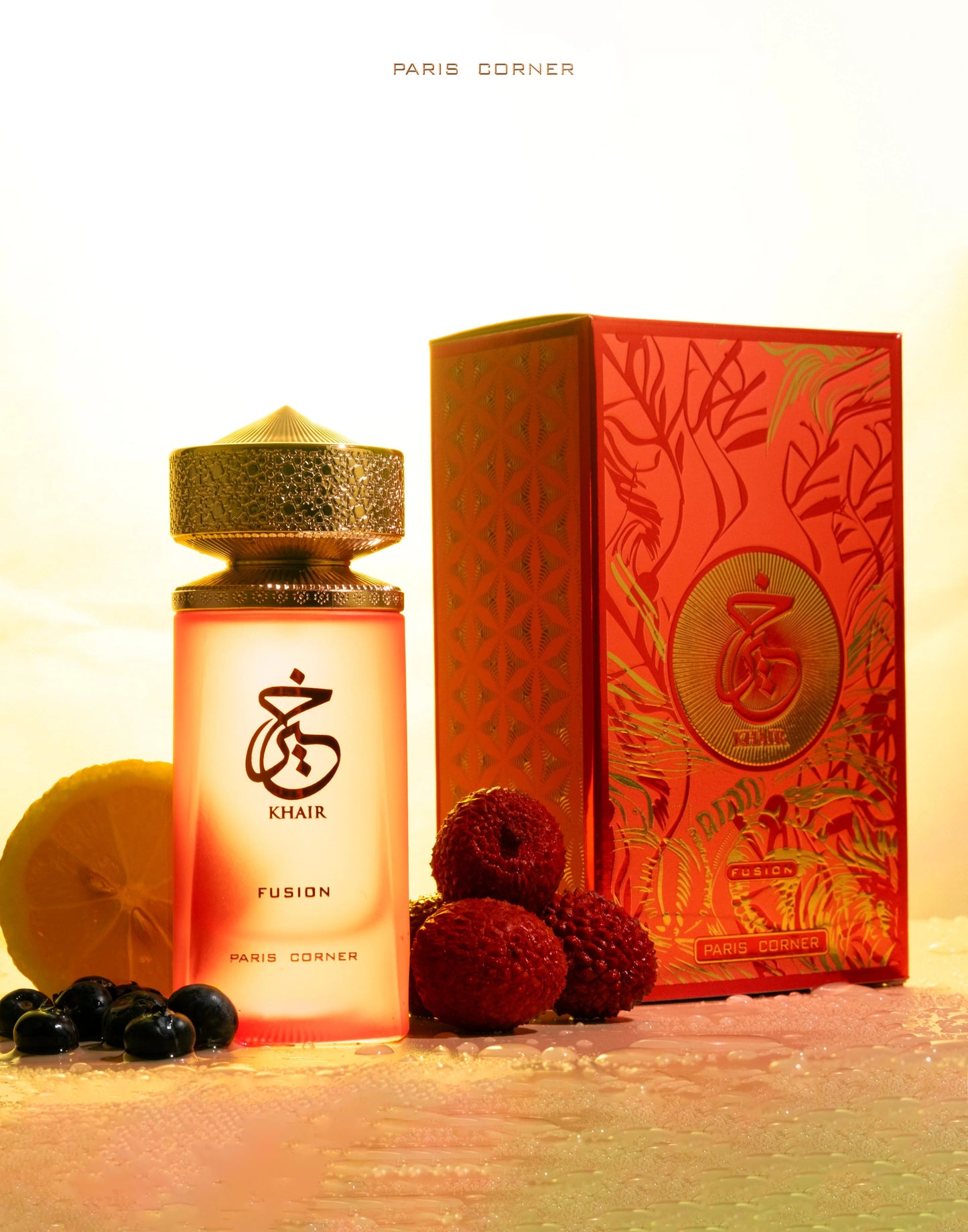 Khair Fusion Lychee Perfume 3.4 Fl Oz Edp by Paris Corner Fragrance