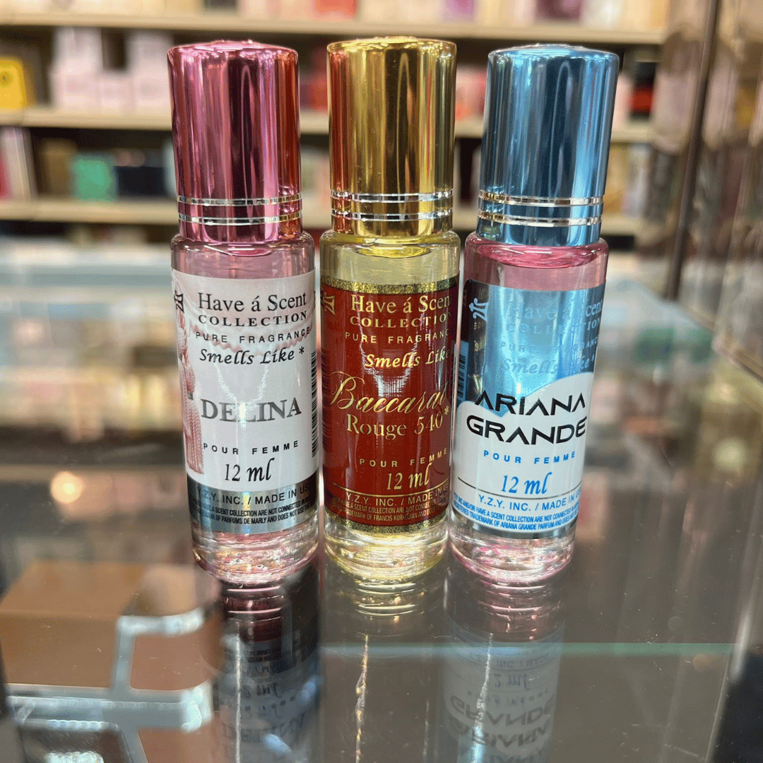 Have á Scent Collection - Pure Fragrance Oil Roll-On 12ml - Set of 3