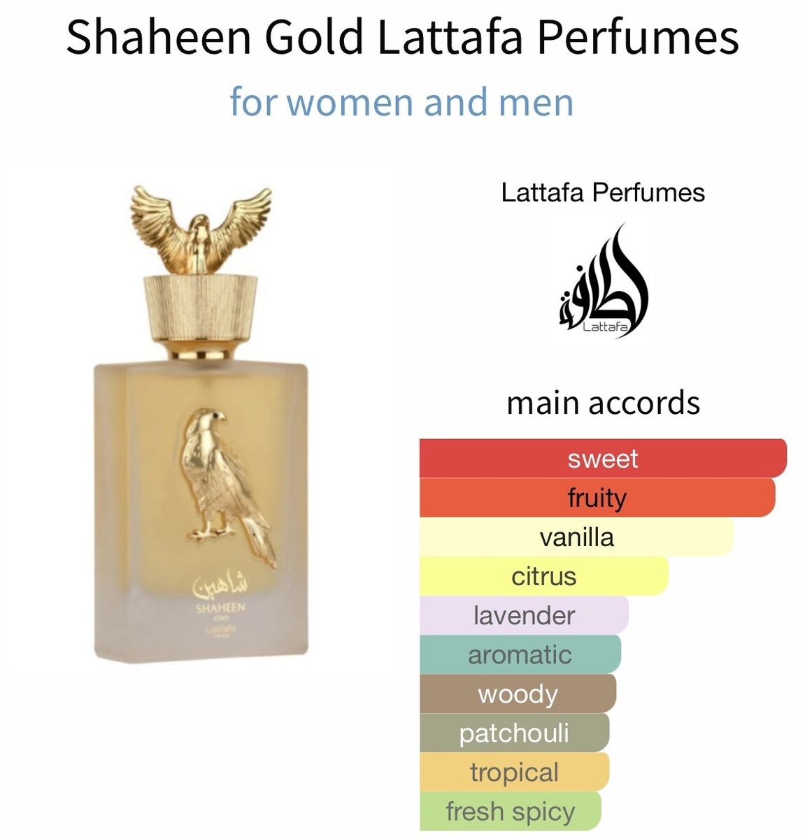 Lattafa Shaheen Gold - Eau De Parfume (Unisex)