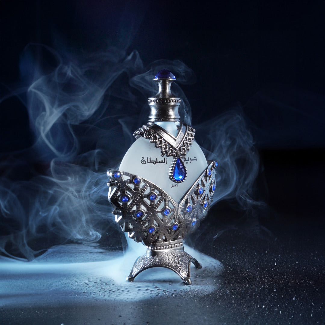 KHADLAJ - Hareem Al Sultan Antique Blue Perfume Oil - Unisex