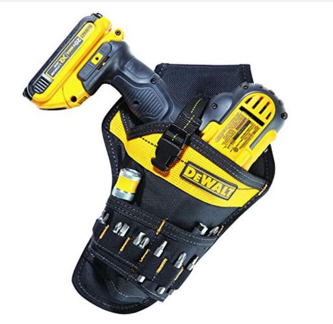 DEWALT Heavy-duty Drill Holster DG5120 Safety Strap with Quick-Release Buckle Tool Belt