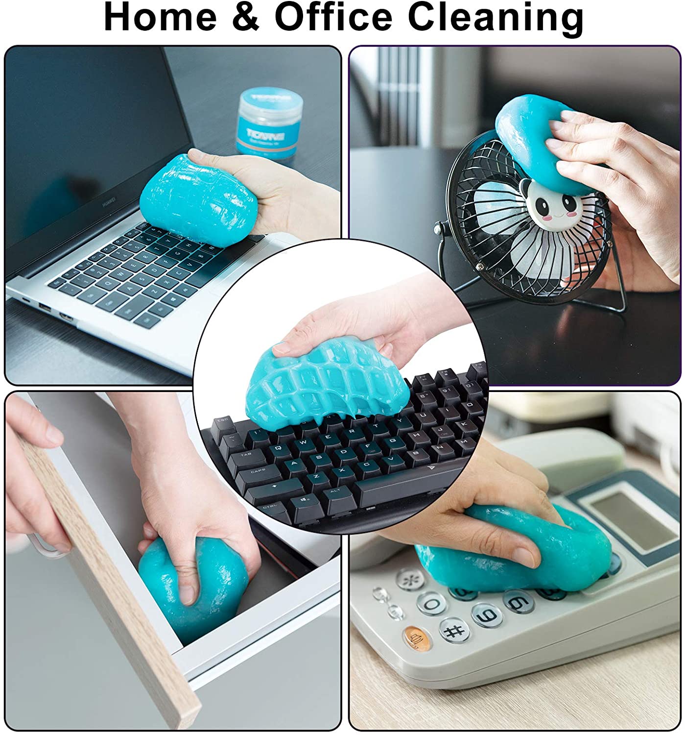 Cleaning Gel for Car Detailing Tools Car Cleaning Kit Automotive Dust Air Vent Interior, Dust Cleaner for Auto Laptop Car Slime Cleaner