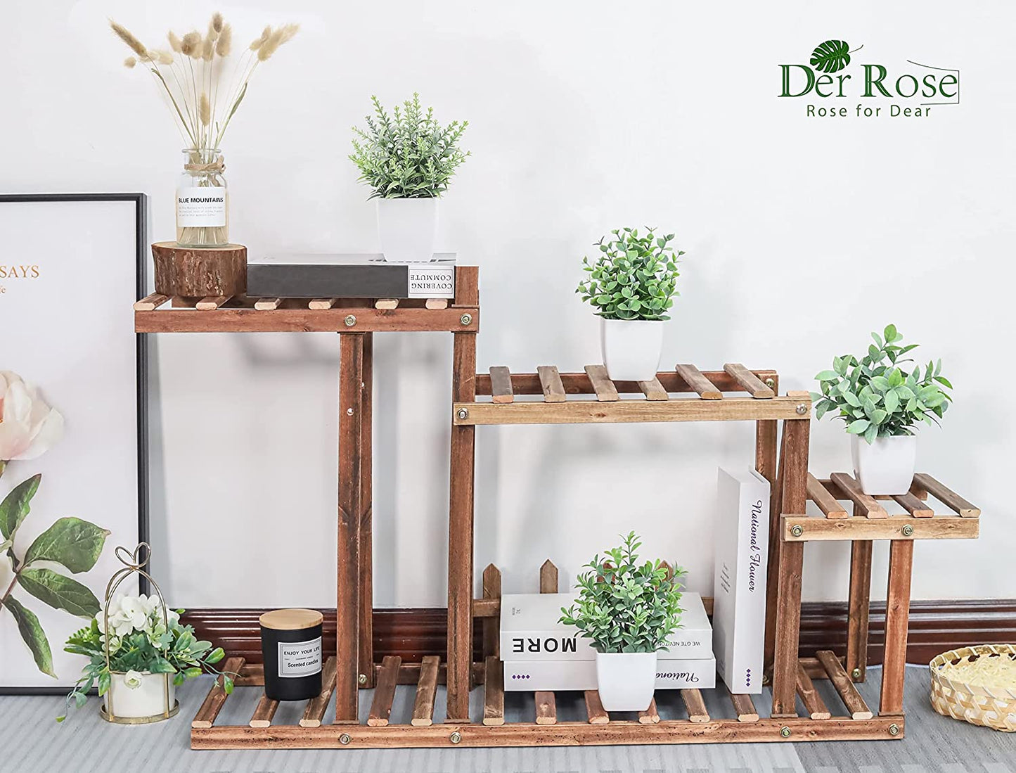 4 Packs Fake Plants Mini Artificial Greenery Potted Plants for Home Decor Indoor Office Table Room Farmhouse