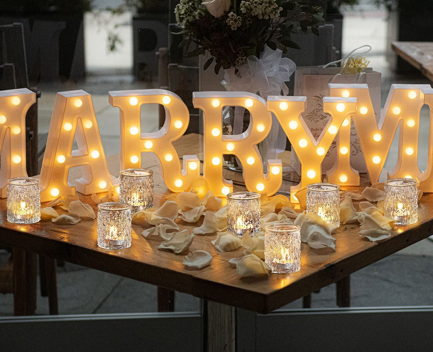 12pcs Votive Candle Holders, Clear Glass Candle Holder in Bulk, Tealight Candle Holder for Wedding Decor, Home Decor and Holiday Decor