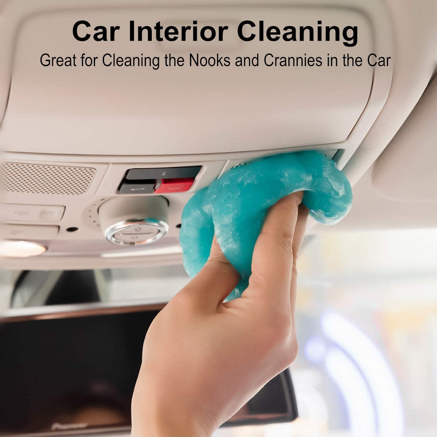 Cleaning Gel for Car Detailing Tools Car Cleaning Kit Automotive Dust Air Vent Interior, Dust Cleaner for Auto Laptop Car Slime Cleaner