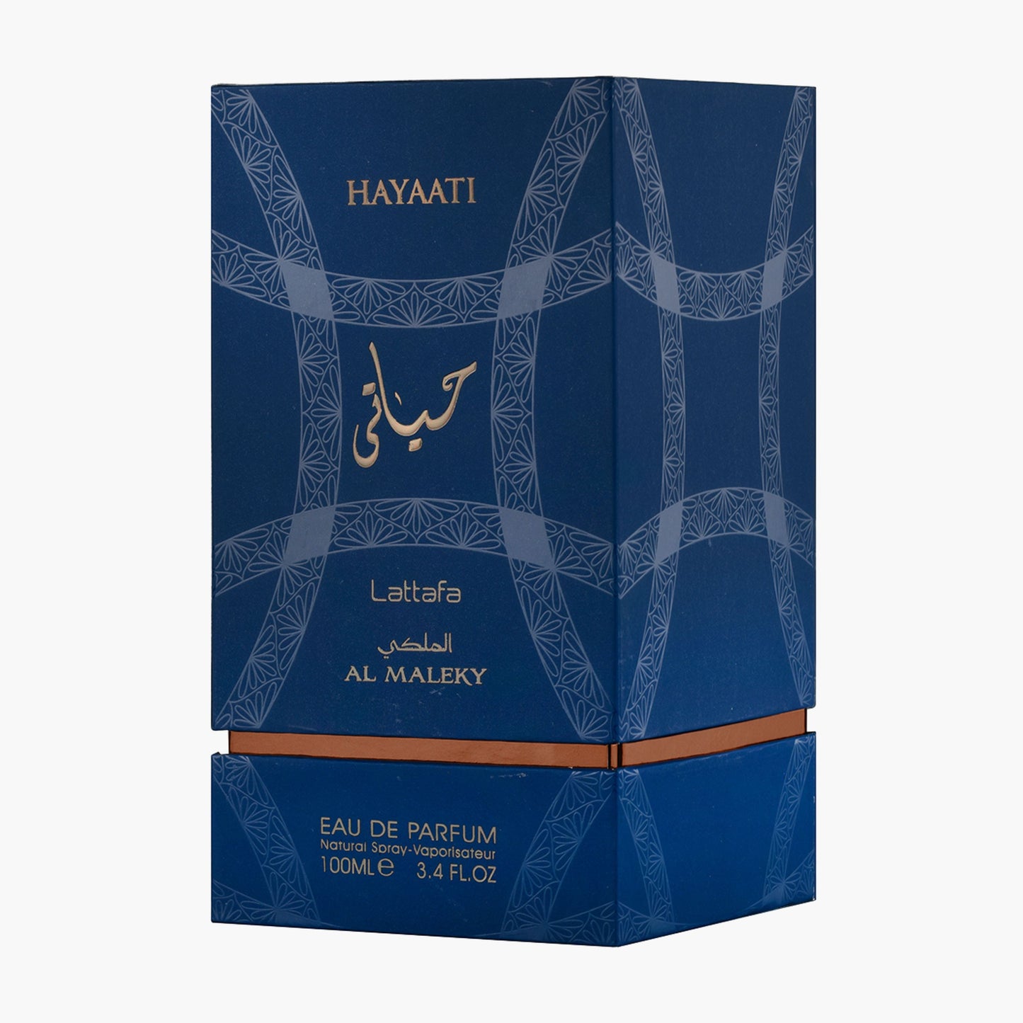 Lattafa Hayaati Al Maleky Eau de Parfum Spray for Men, 3.4 Ounce