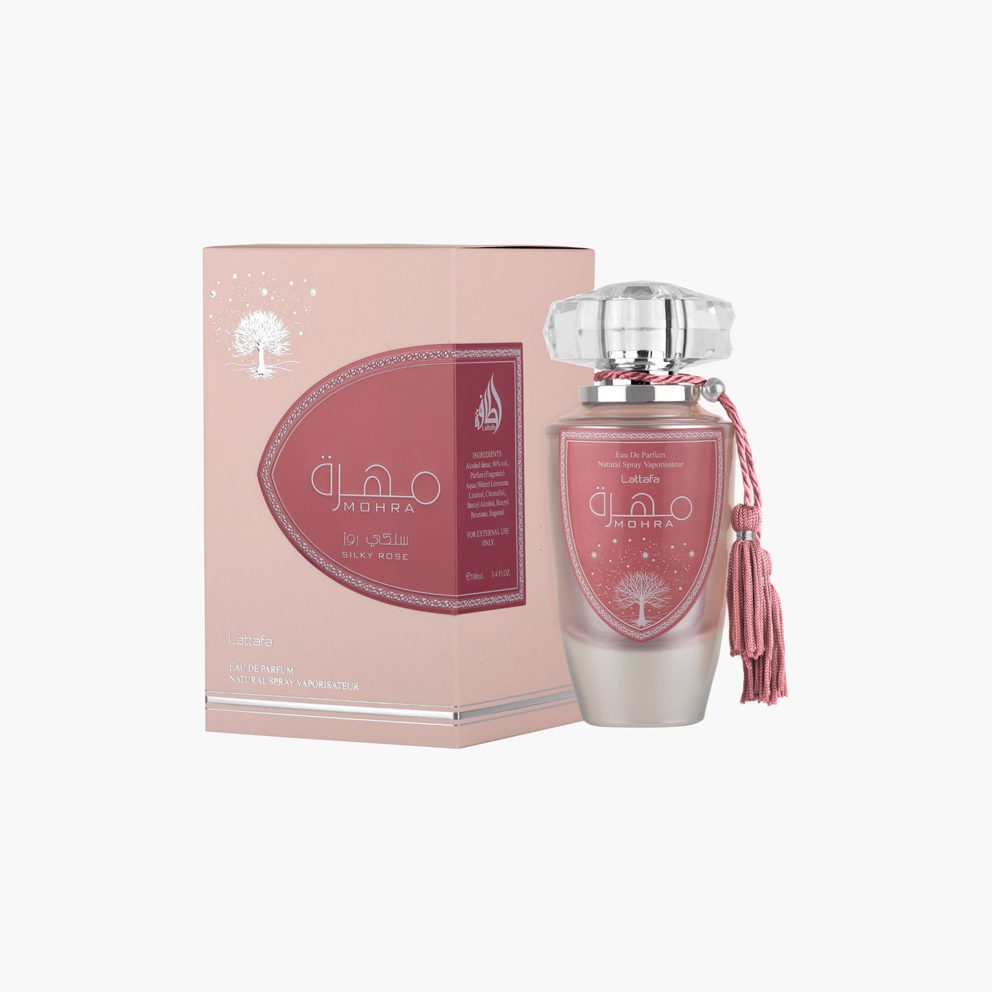 Lattafa Mohra Silky Rose EDP Perfume 100 ML