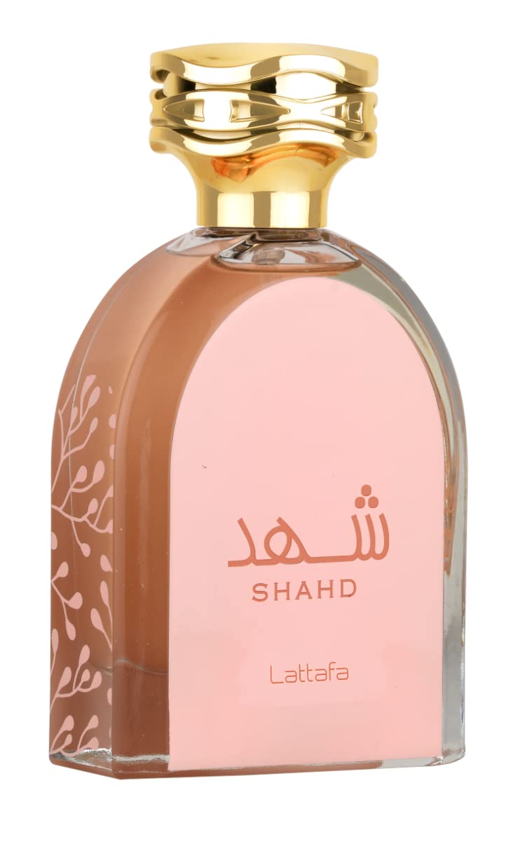 Lattafa Perfumes Shahd for Unisex Eau de Parfum Spray, 3.4 Ounce