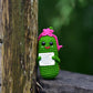 Funny Positive Pickle 1 Pcs Crochet Gifts with Positive Affirmations Cards for Inspirational Novelty Good Luck Gifts and Party Decorations