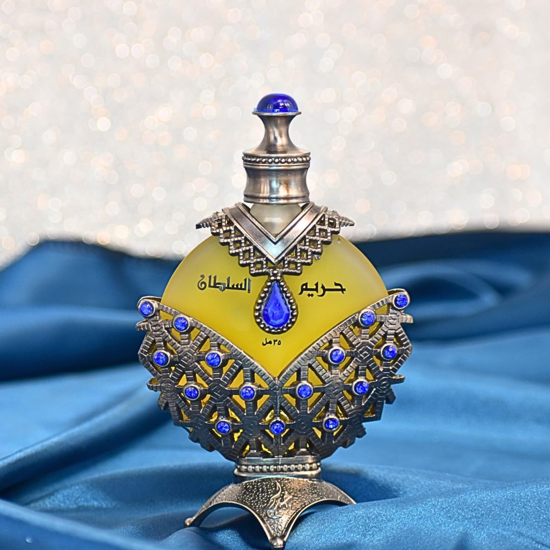 KHADLAJ - Hareem Al Sultan Antique Blue Perfume Oil - Unisex