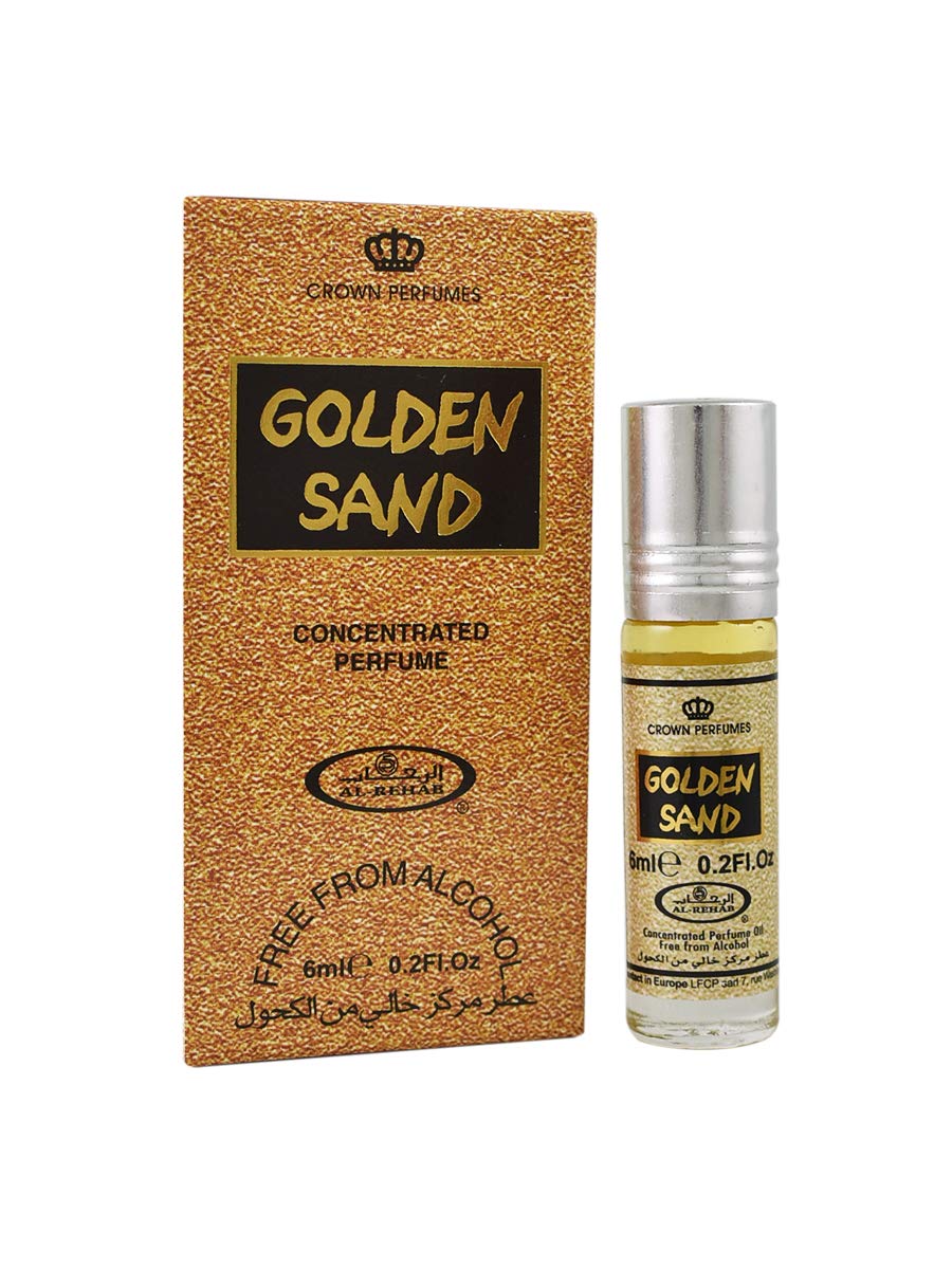 Golden Sand 6ML Perfume Oil By Al Rehab  Intense Oud Inc (4887)