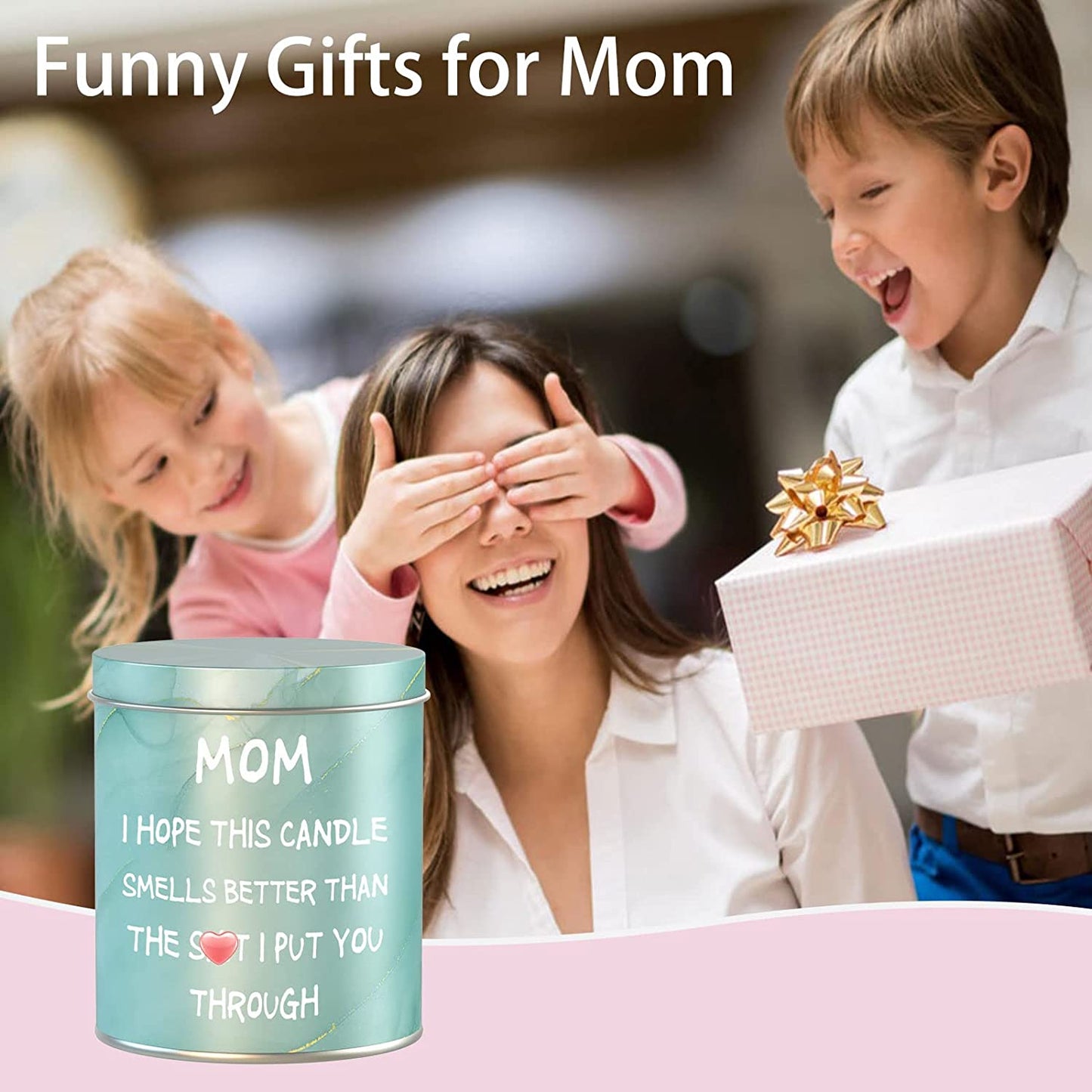 Gifts for Mom, Mothers Day Gifts for Mom, Mom Gifts from Daughter Son, Funny Christmas Birthday Gifts for Mom, Great Mother Gifts Ideas, Scented Candles