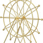 Ferris Wheel Bookshelf Decor – Gold Decor Modern Gift - Shelf Decor Accents Ornament - House Decorations Living Room - Fireplace Decor or Desk Decor - Entryway Decor.