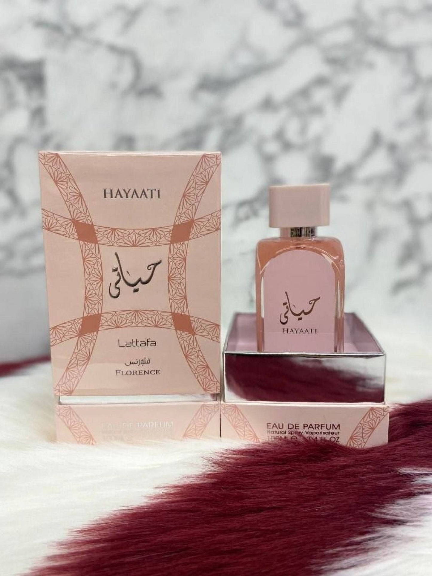 Lattafa Hayaati Florence EDP Perfume 3.4 fl oz