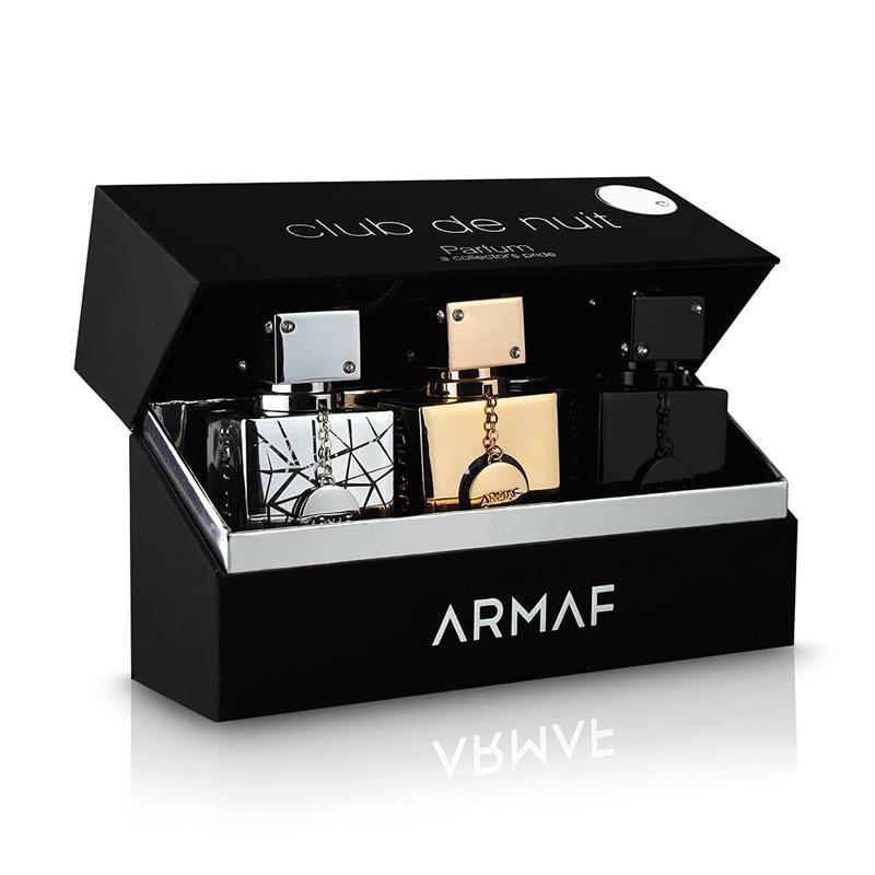 3PC Club De Nuit Collector's Pride Parfum Gift Set - EDP Sprays 30ML (1 OZ) By Armaf | Luxurious Collection Of Miniature Parfum Sprays.