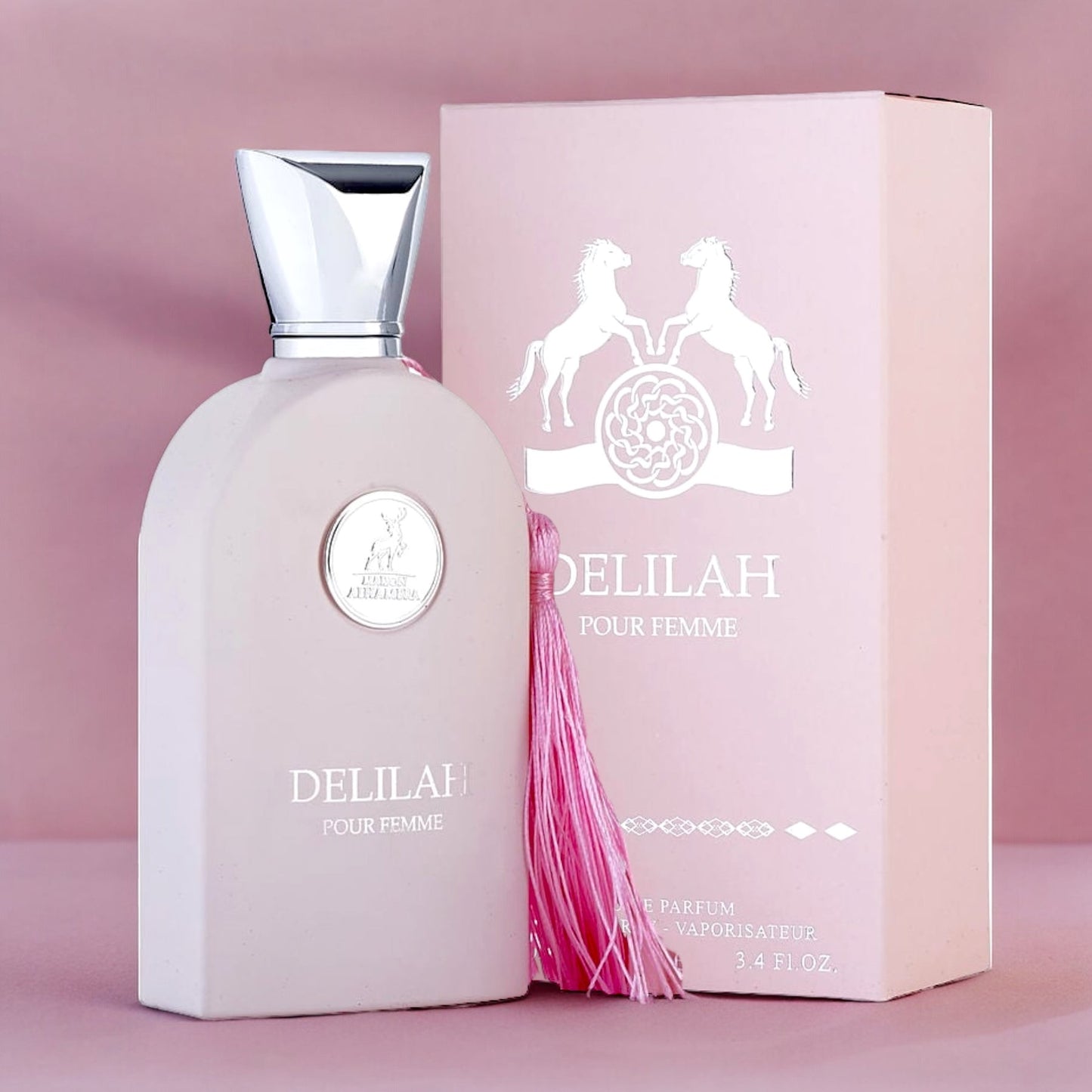 Maison Alhambra Delilah Pour Femme Eau De Parfum Spray for Women, 3.4 Ounce