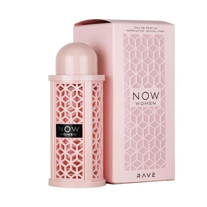 Rave Now Eau de Parfum Spray for Women, 3.4 Ounce - Red Fruits and Orange Fragrance, Floral and Fruity Scent, Long-Lasting Perfume, Perfume Gift for Her, Elegant and Sensual Fragrance