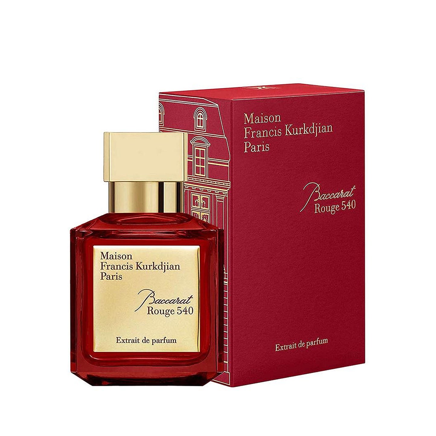 Maison Francis Kurkdjian Baccarat Rouge 540 Red Extrait De Parfum Spray Bouquet Fragrance for Women and Men