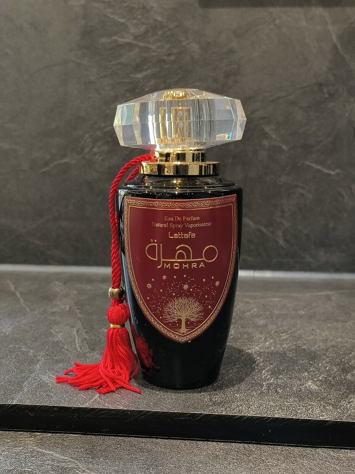 Lattafa Mohra for Unisex Eau de Parfum Spray, Arabian Middle Eastern Oriental Lasting  3.4 Ounce