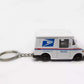 ✨NEW✨1:72 Scale United States Postal Service Truck USPS LLV Key Chain, 2.5"