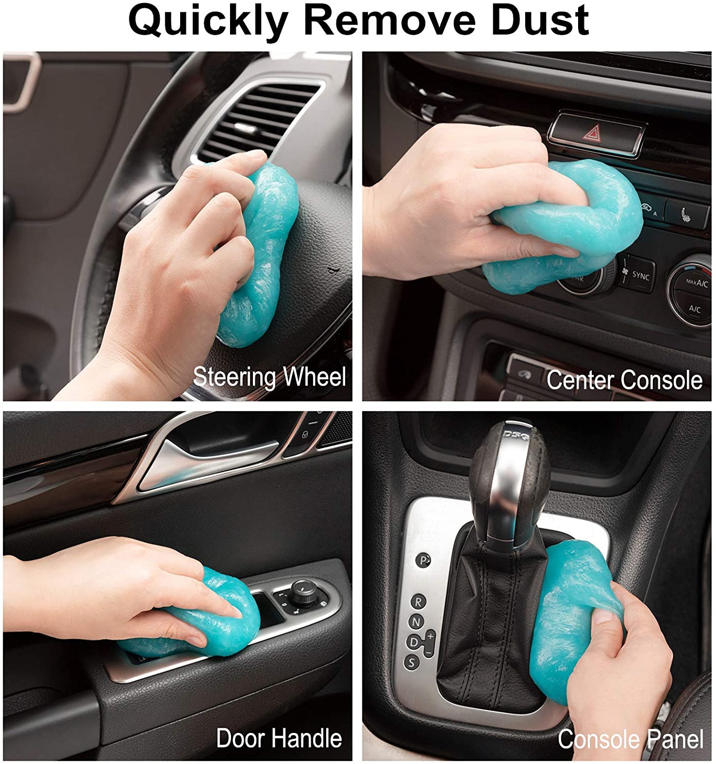Cleaning Gel for Car Detailing Tools Car Cleaning Kit Automotive Dust Air Vent Interior, Dust Cleaner for Auto Laptop Car Slime Cleaner