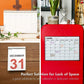 Fridge Calendar Magnetic Dry Erase Calendar Whiteboard Calendar For Refrigerator Planners 16.9 Inches X 11.8 Inches