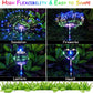 Solar Garden Lights Outdoor, 120LED Solar Firework Lights 2 Lighting Modes Solar Starburst Lights Colorful Flower Stake Outdoor Lights for Mothers Day Gifts, Yard, Parties(Multicolor)
