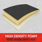 Motor Trend Beige Faux Leather 2-Pack Car Seat Cover for Front Seats, Padded Car Seat Protectors with Storage Pockets, Premium Interior Covers, Front Seat Covers for Cars Truck SUV Auto