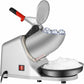 Electric Ice Crushers 300W 2000r/min w/Stainless Steel Blade Shaved Ice Snow Cone Maker Kitchen Machine (Silver)