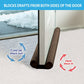 Single, Window and Door Draft Stopper, Bottom-of-Door Soundproofing, Trademarked and Patented Original Under-Door Dust, Wind, and Noise Draft Stopper, 36 Inches, Brown