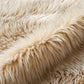 Ultra Soft Fluffy Rugs Faux Fur Rug Chair Cover Seat Pad Fuzzy Area Rug for Bedroom Floor Sofa Living Room (2 x 6 ft Sheepskin, Beige)